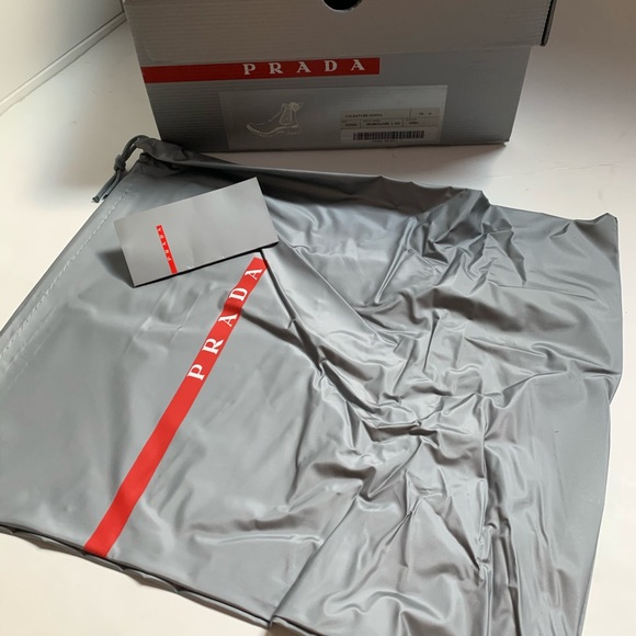 Prada Chunky Combat Lug Sole Boots bootie ankle - Picture 10 of 12